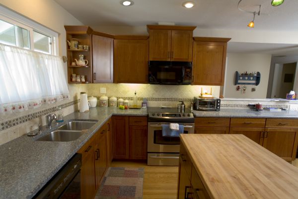Cherry Cabinet Remodeling in Barrington